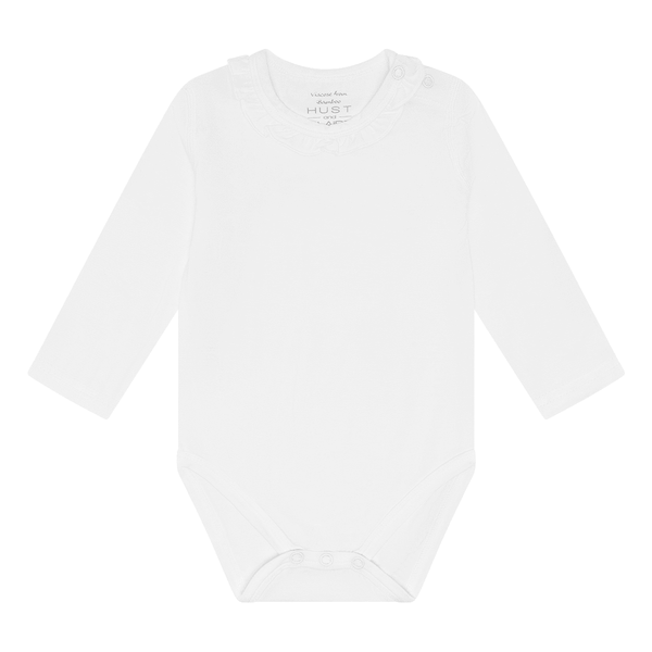Hust And Claire - Body i Bambus Volangkrage Ivory - Guttelus