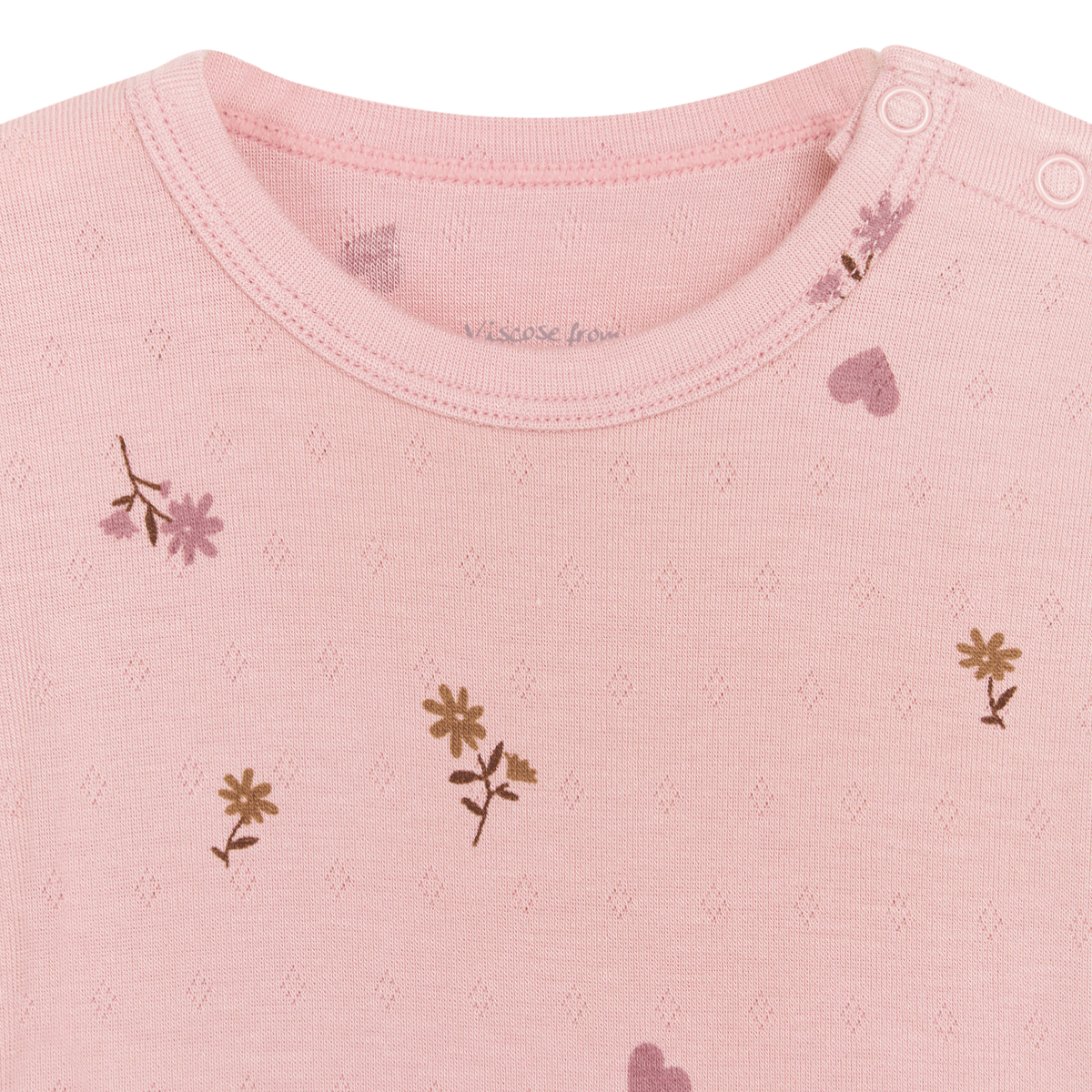 Hust and Claire - Body Kortermet Bambus Buller Dusty Rose - Guttelus.no