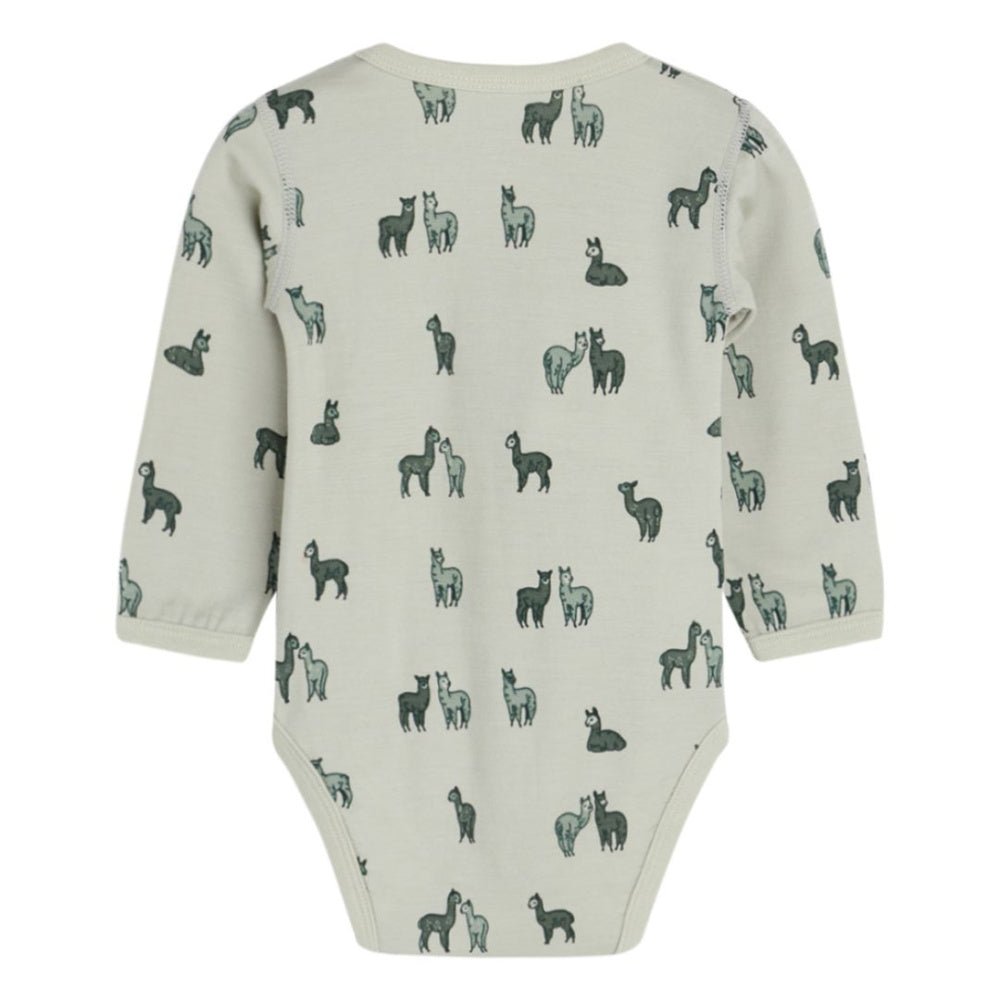 Hust and Claire - Body Ull og Bambus Lama Green Foam - Guttelus.no