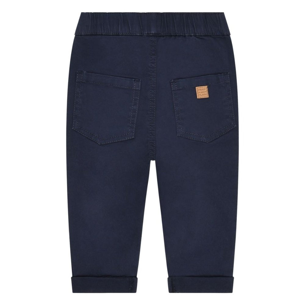 Hust and Claire - Bukse Baby Timon Twill More Navy - Guttelus.no