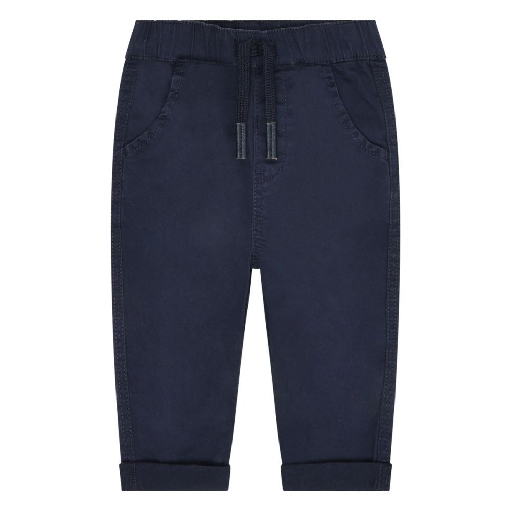 Hust and Claire - Bukse Baby Timon Twill More Navy - Guttelus.no