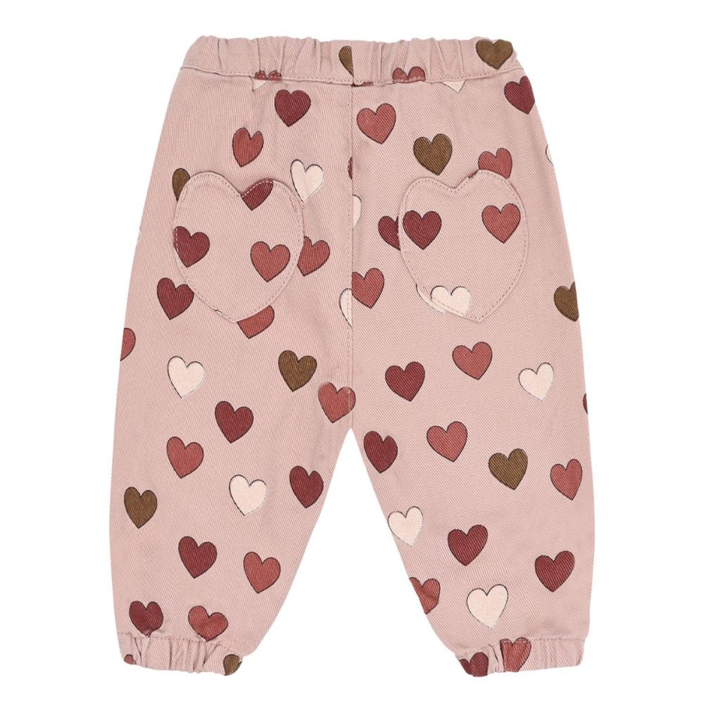 Hust and Claire - Bukse Baby Trine Old Hearts Adobe Rose - Guttelus.no