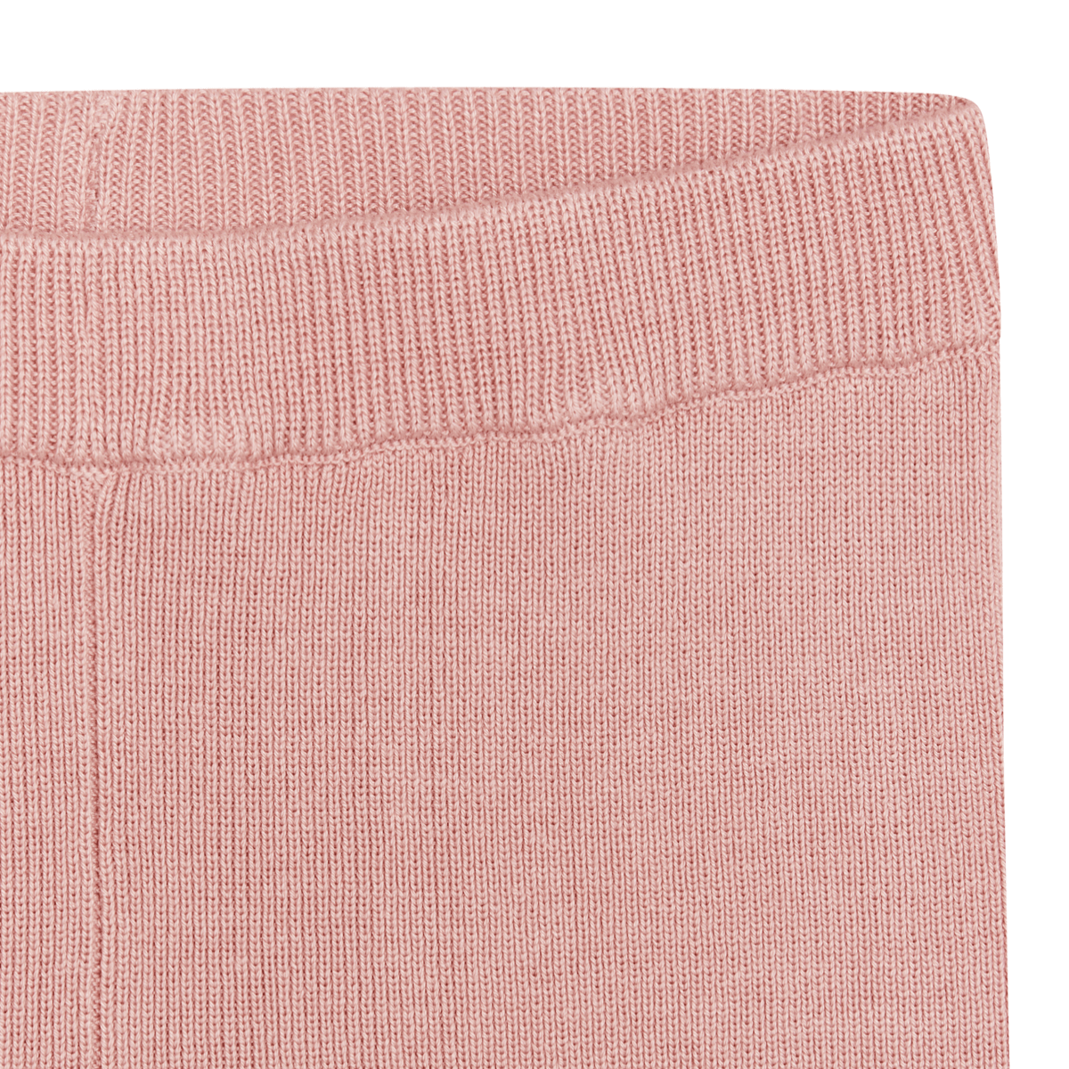 Hust and Claire - Bukse Bambus Lui Knit Rib Dusty Rose - Guttelus.no