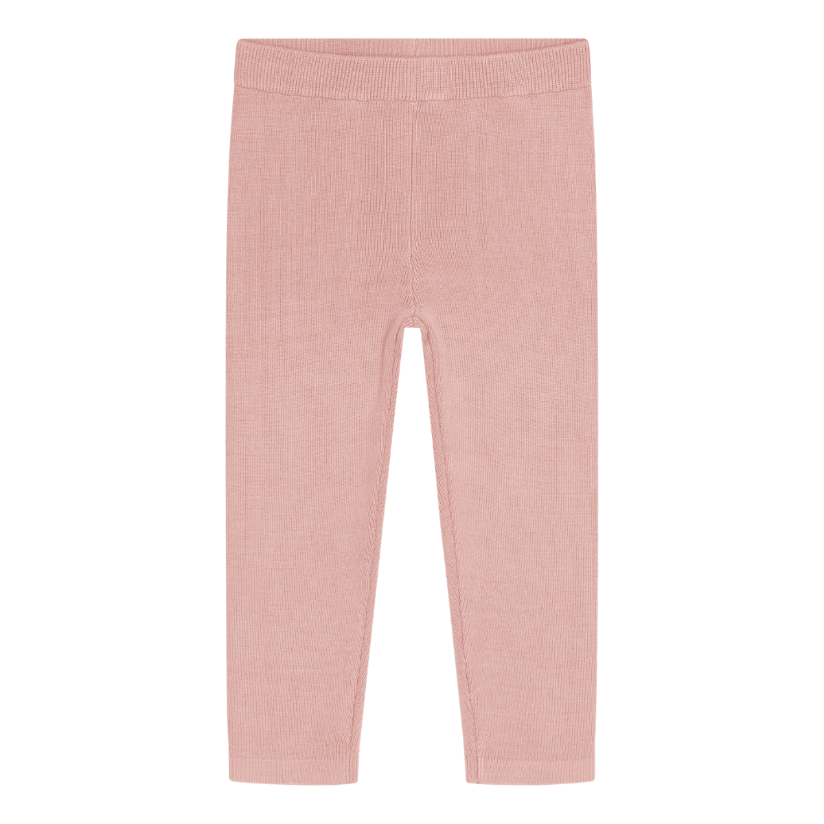 Hust and Claire - Bukse Bambus Lui Knit Rib Dusty Rose - Guttelus.no