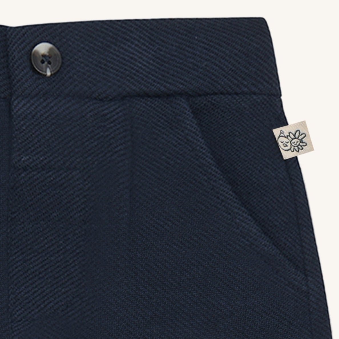 Hust and Claire - Bukse Gordon Classic More Navy - Guttelus