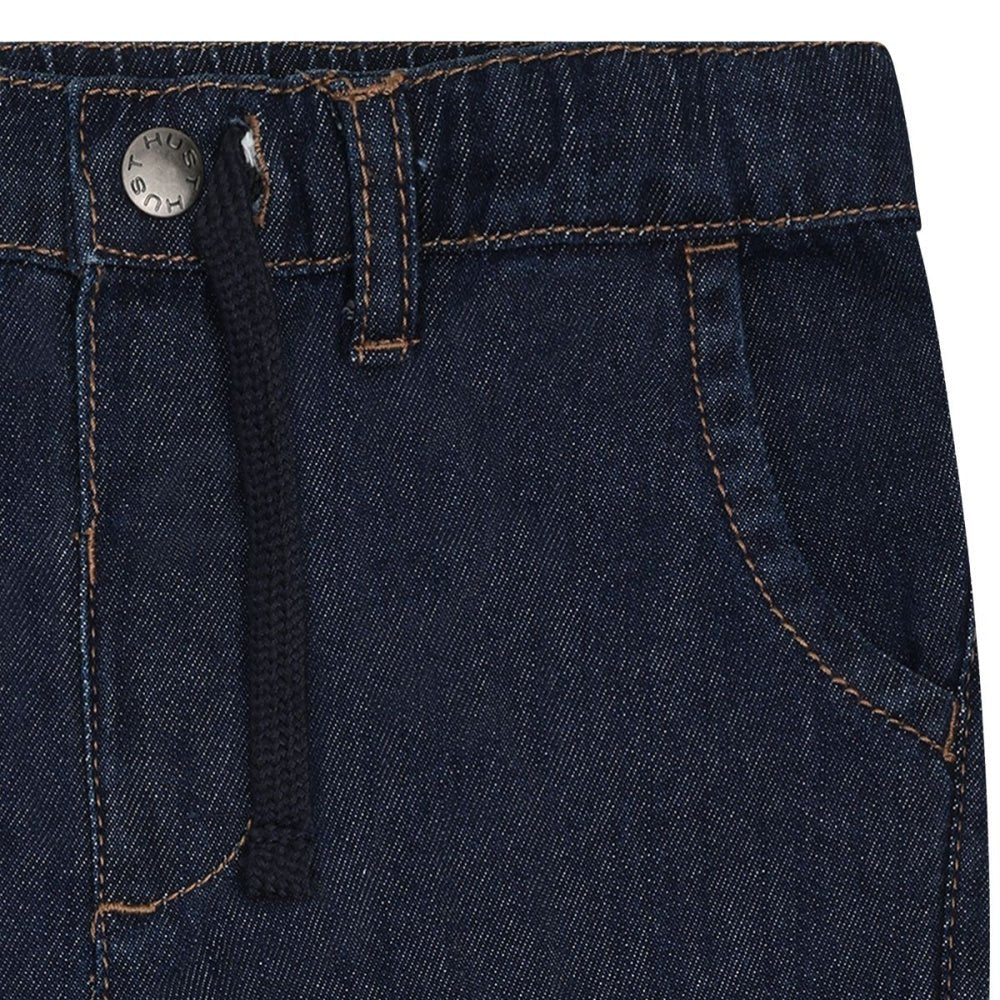 Hust and Claire - Bukse James Contrast Dark Denim - Guttelus.no