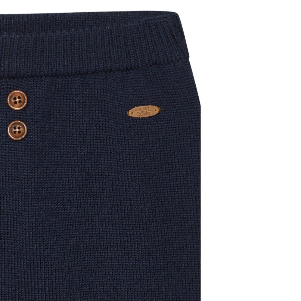 Hust and Claire - Bukse Ull Strikket More Navy - Guttelus