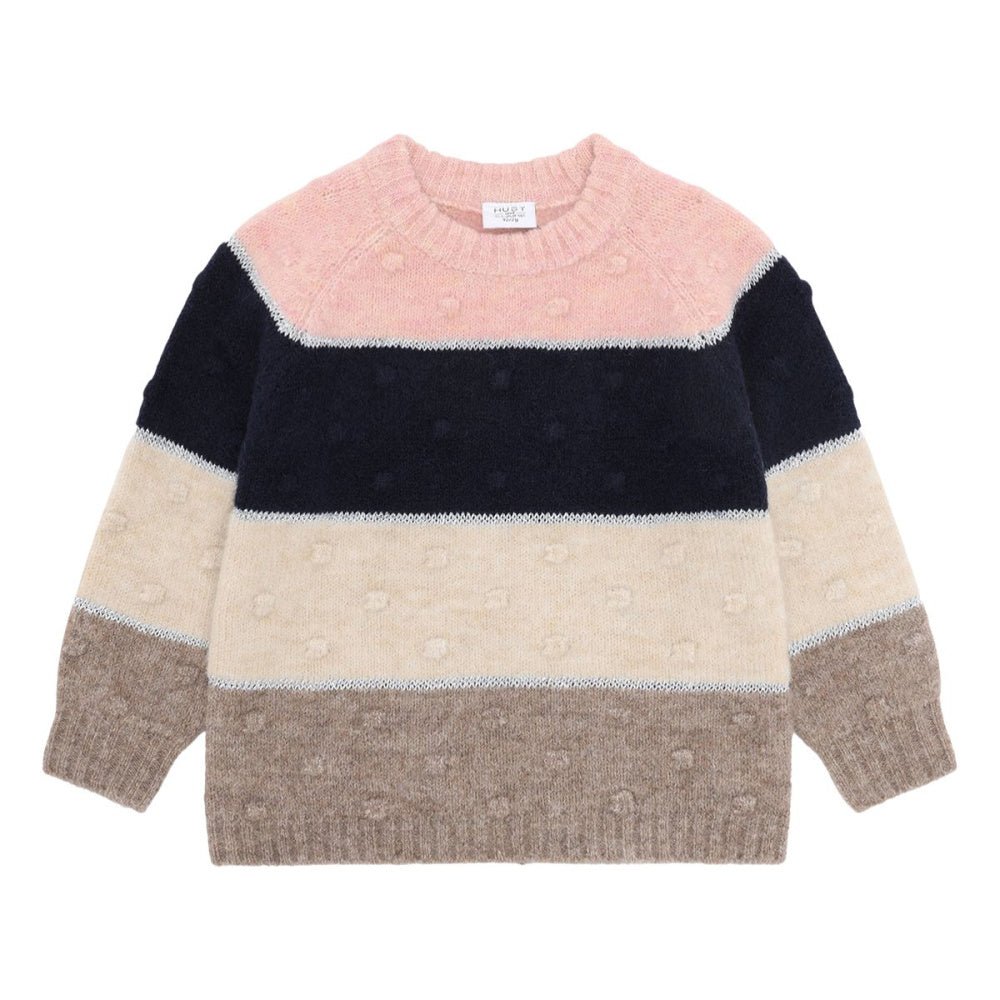Hust and Claire - Genser Knit Pippa Wheat Melange - Guttelus.no