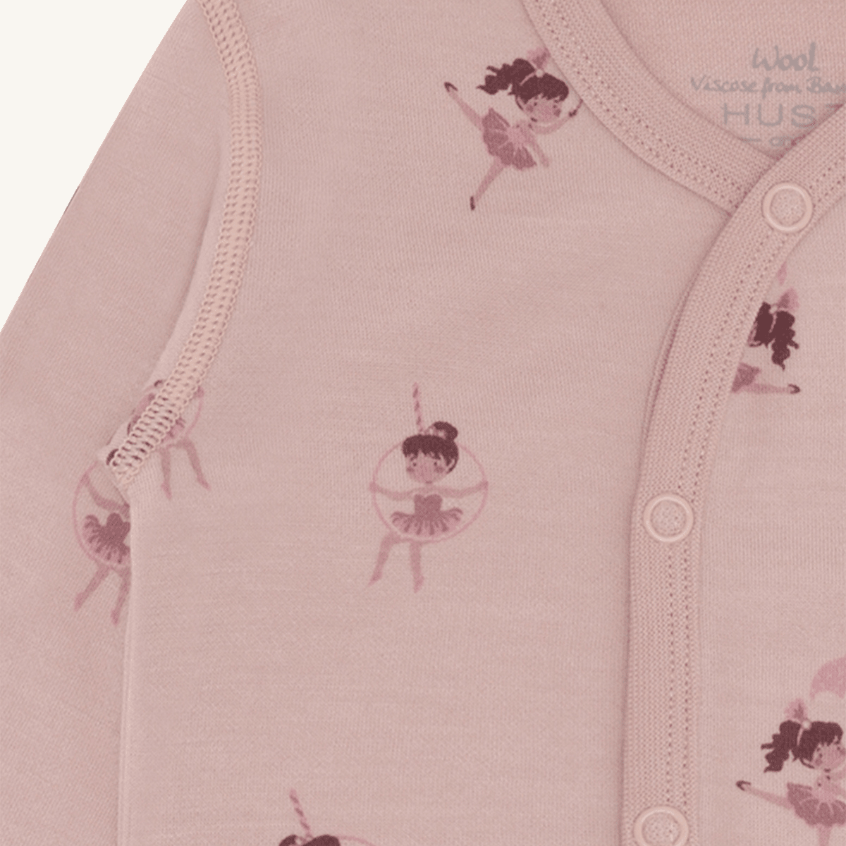 Hust and Claire - Heldress i Ull og Bambus Manu Line dancer Adobe Rose - Guttelus.no