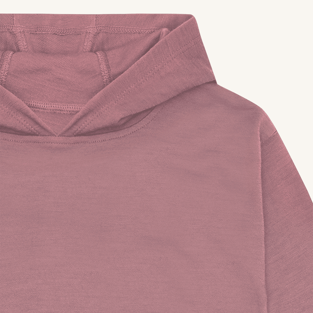 Hust and Claire - Hettegenser Ull og Bambus Sanu Pale Mauve - Guttelus.no
