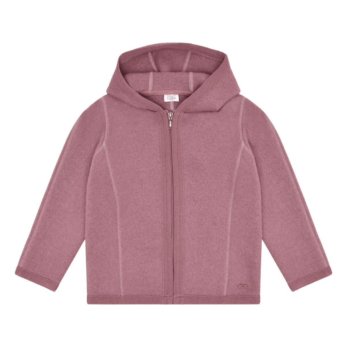 Hust and Claire - Jakke i tovet Ull Ebba Pale Mauve - Guttelus