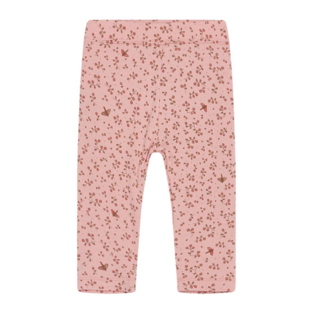 Hust and Claire - Leggings i Bambus Ludo Desert Red - Guttelus