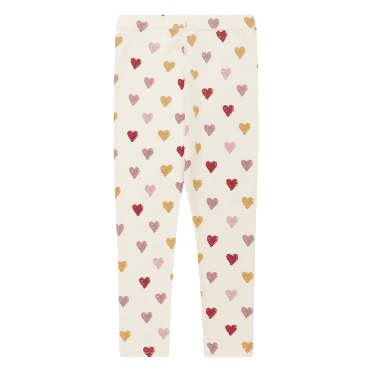 Hust And Claire - Longs Ull og Bambus Laki Heart Off White - Guttelus