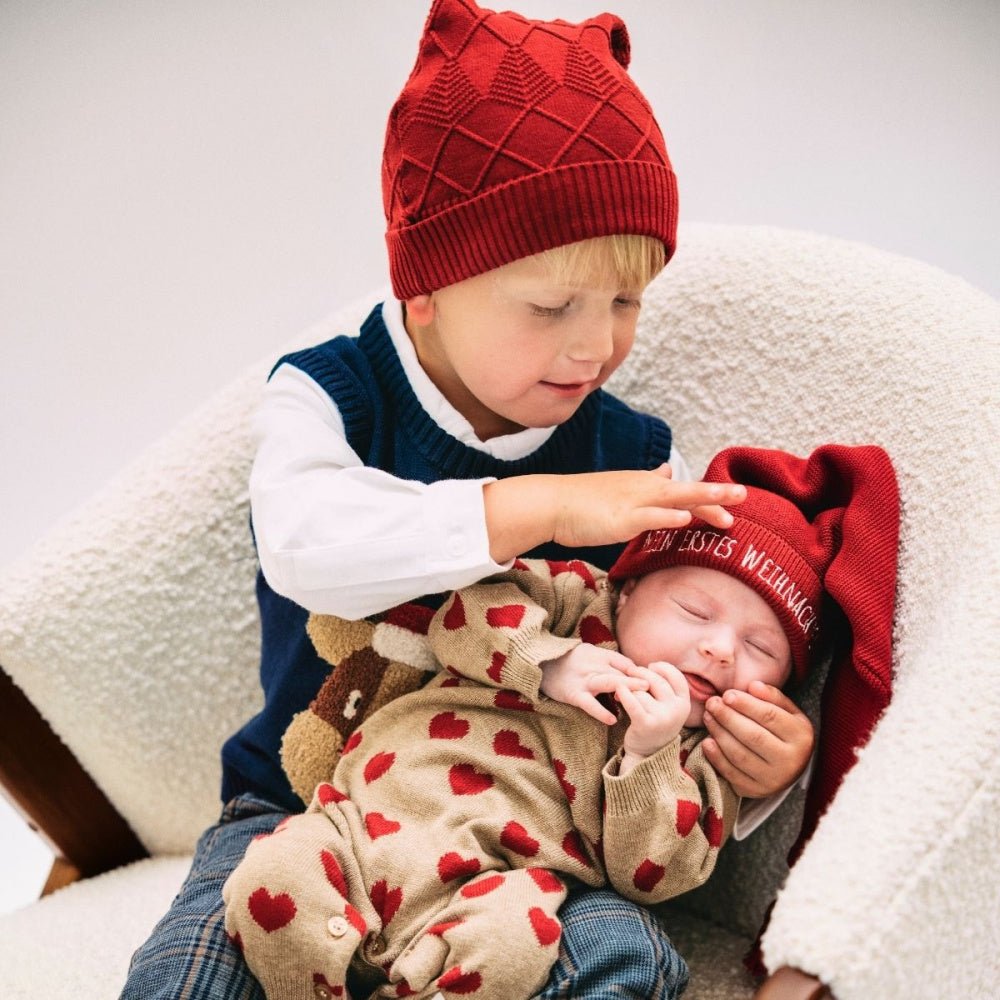 Hust and Claire - Nisselue Fifi Knit Teaberry - Guttelus