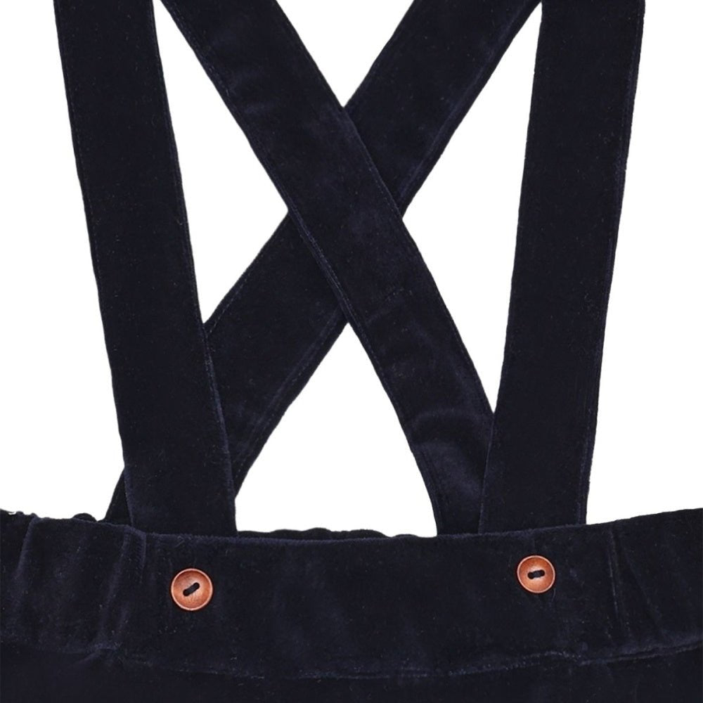 Hust and Claire - Overall Hanibal Molskin More Navy - Guttelus