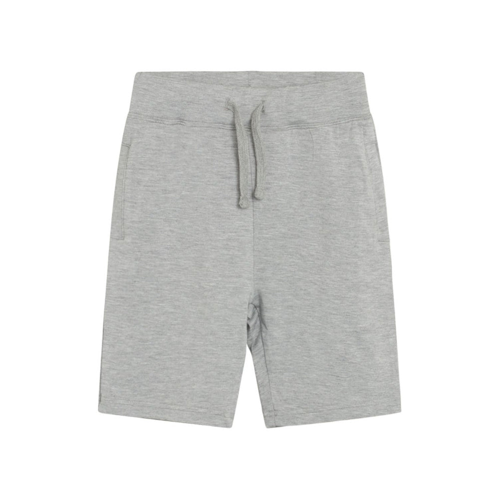 Hust And Claire - Shorts i Bambus Huggi Light Grey Melange - Guttelus.no