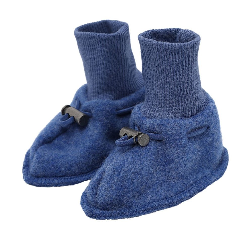 Hust and Claire - Tøfler Ullfleece Felice China Blue - Guttelus.no