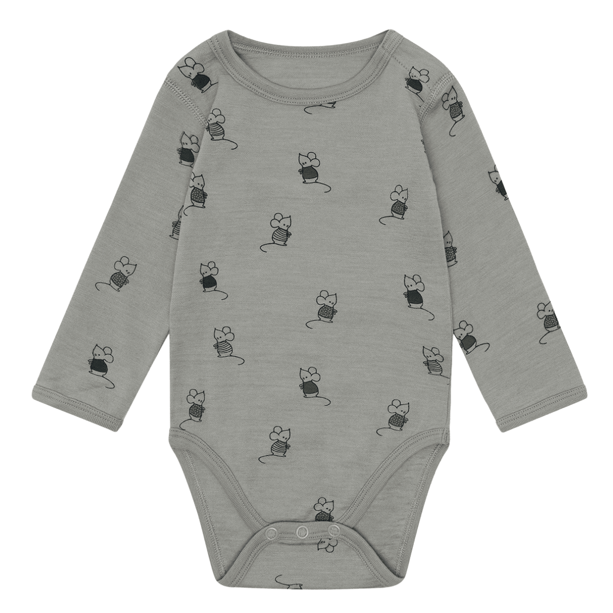 Hust and Claire - Ullbody Bo Mouse Forest Fog - Guttelus.no