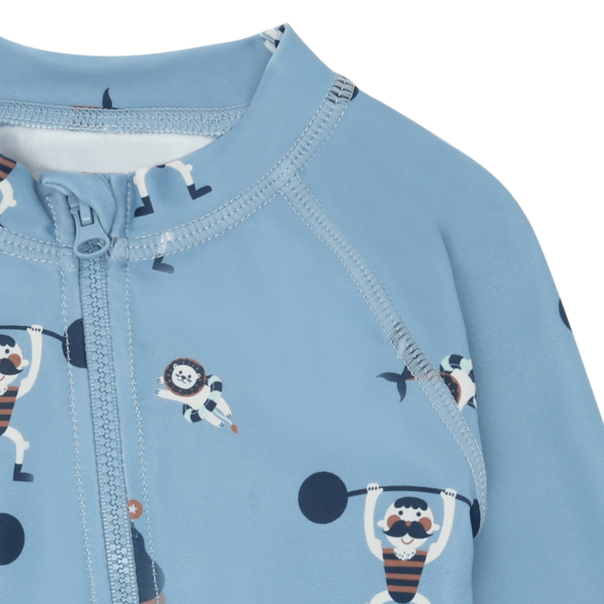 Hust and Claire - UV-drakt Malaz Light Blue - Guttelus