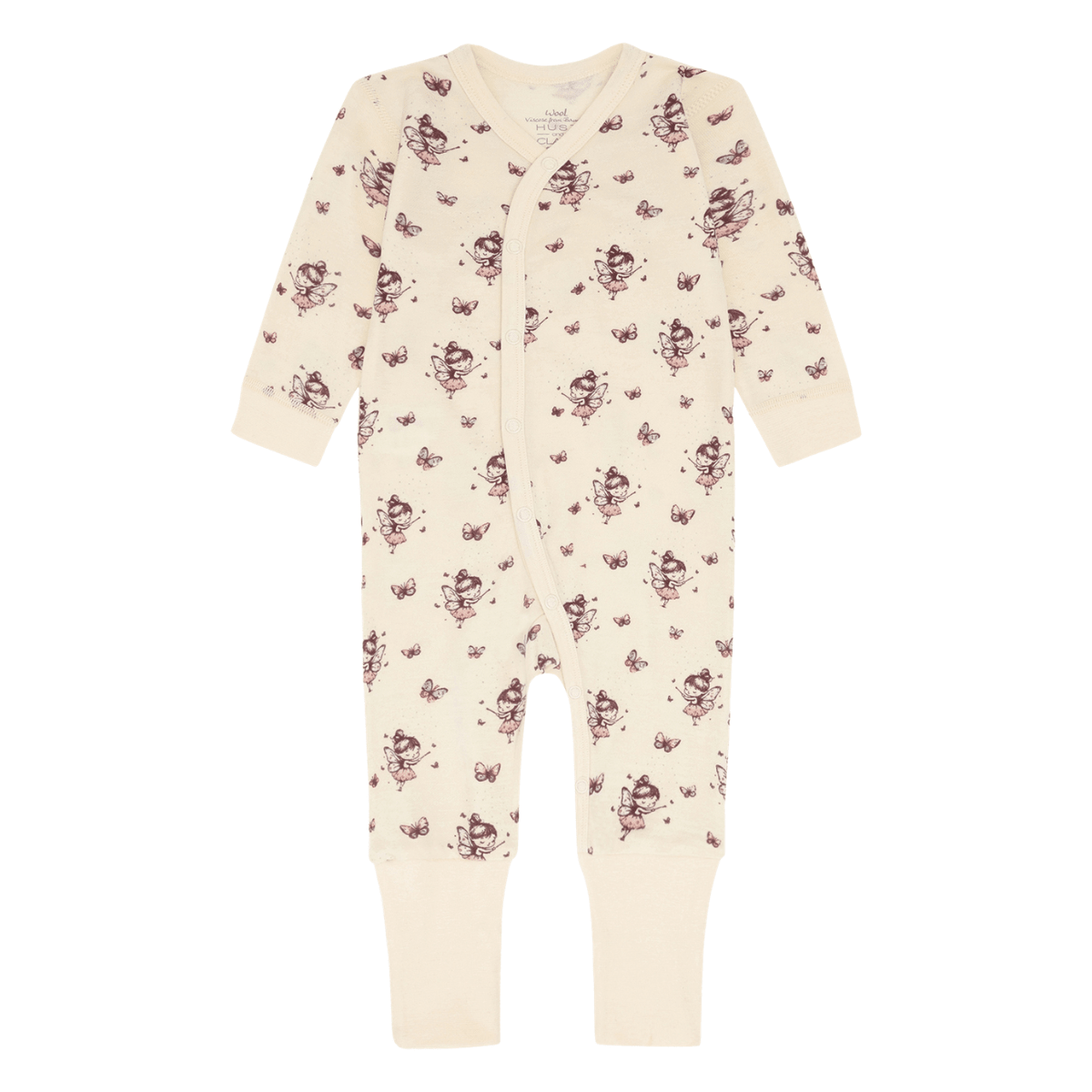 Hust & Claire - Heldress i Ull/Bambus Fairy Off White - Guttelus.no