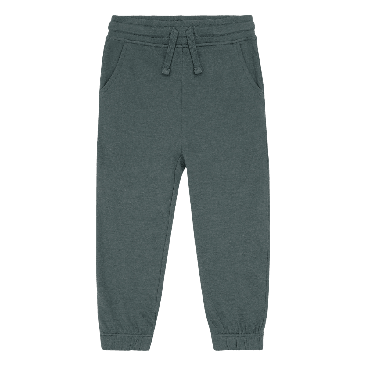 Hust & Claire - Joggebukse Ull/Bambus Galon Balsam Green - Guttelus