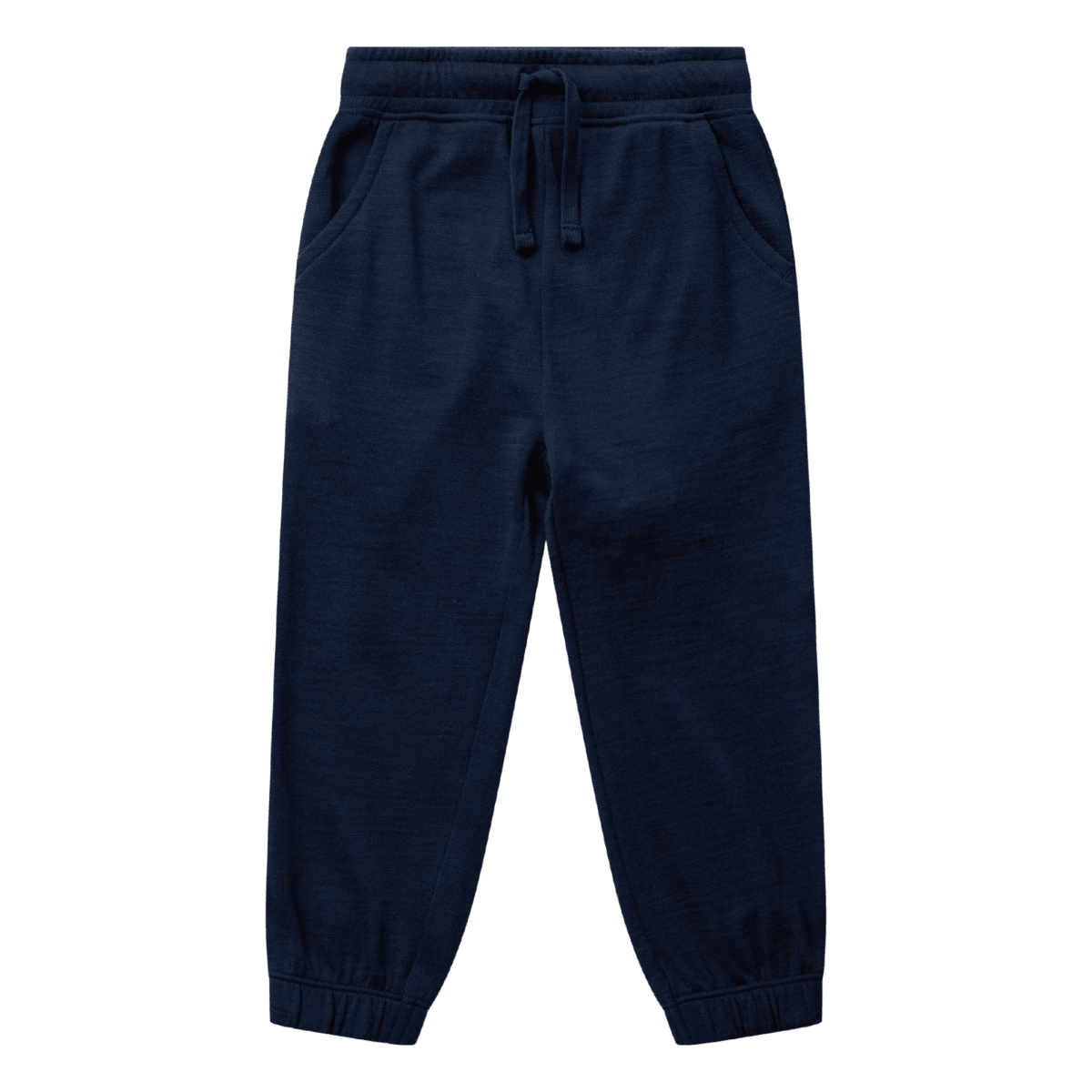 Hust & Claire - Joggebukse Ull/Bambus Galon Blues - Guttelus