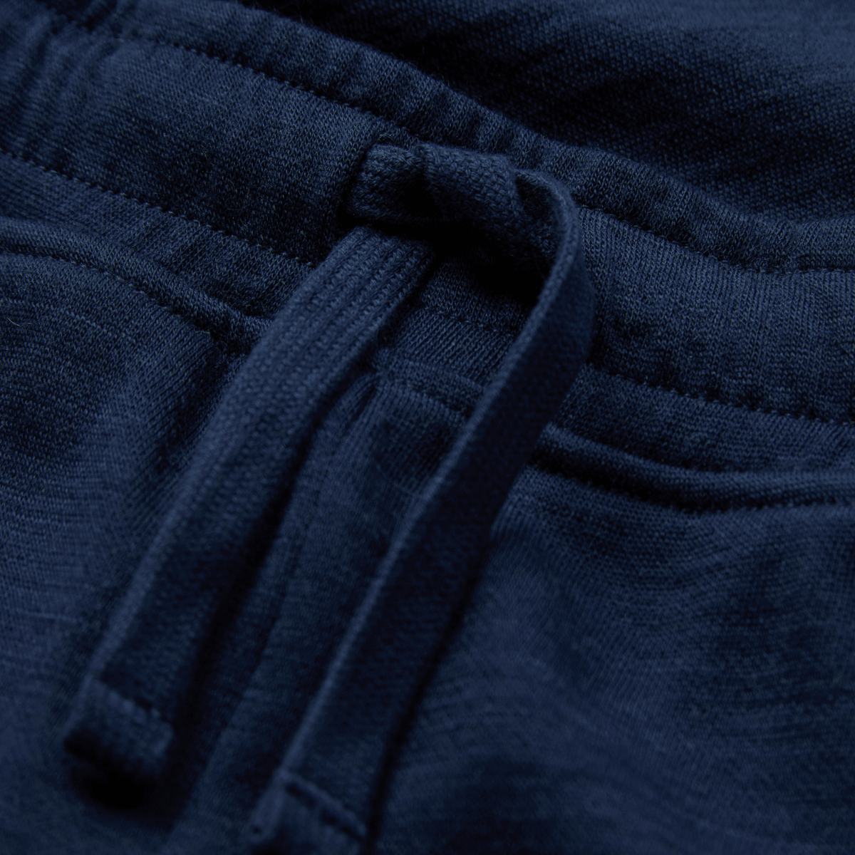Hust & Claire - Joggebukse Ull/Bambus Galon Blues - Guttelus