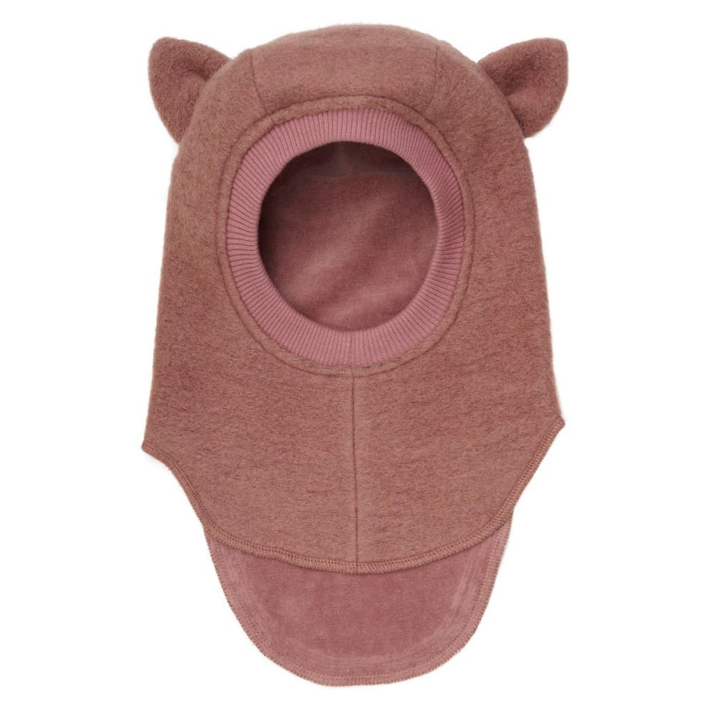 Huttelihut - Balaclava Ull Ører Burlwood - Guttelus.no
