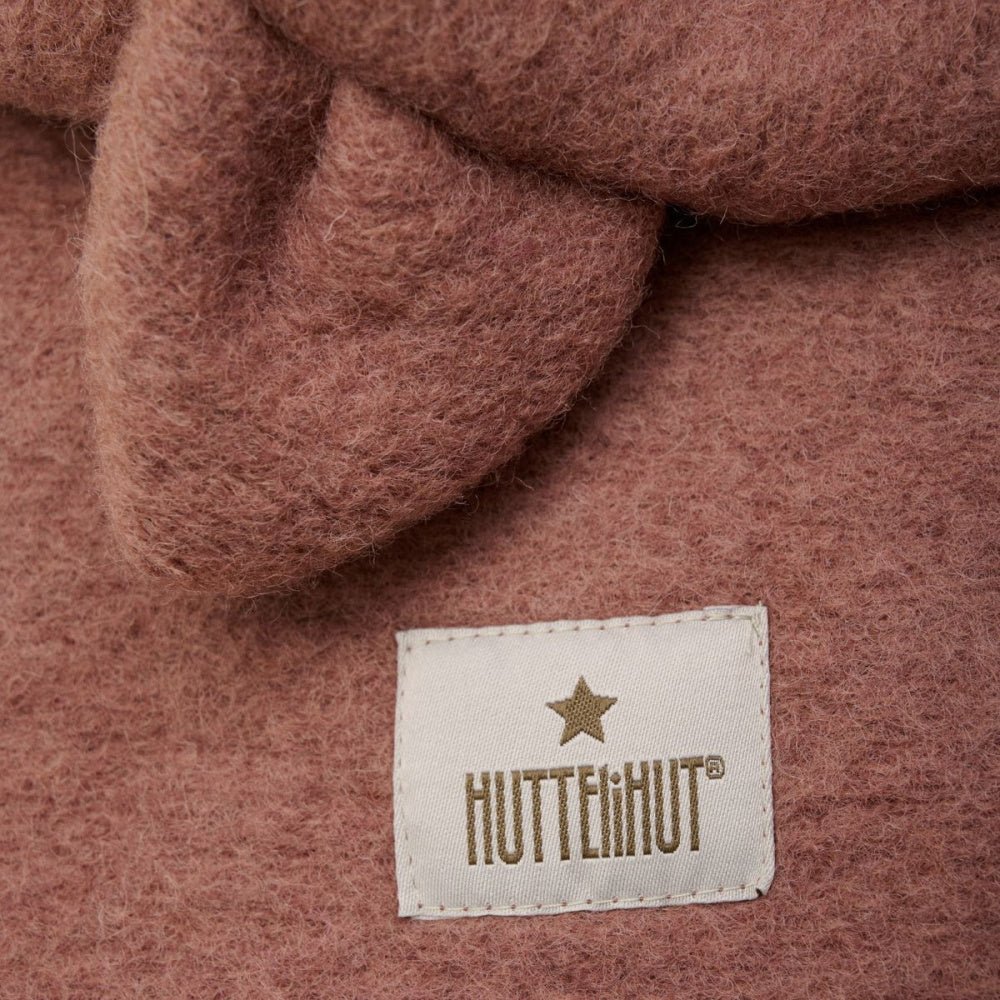 Huttelihut - Balaclava Ull Ører Burlwood - Guttelus.no