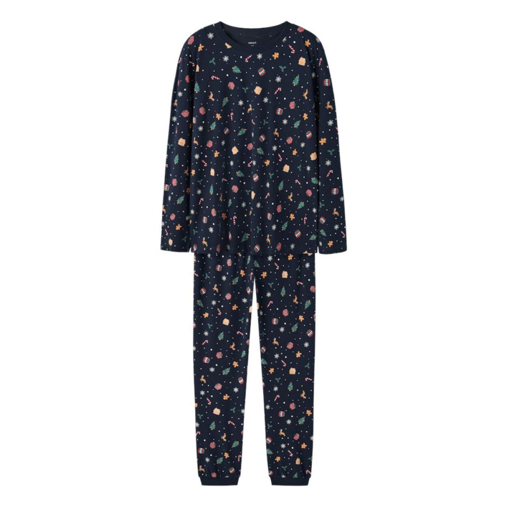 Name It - Julepysj 2-delt Voksen Unisex Xmas Navy Blazer