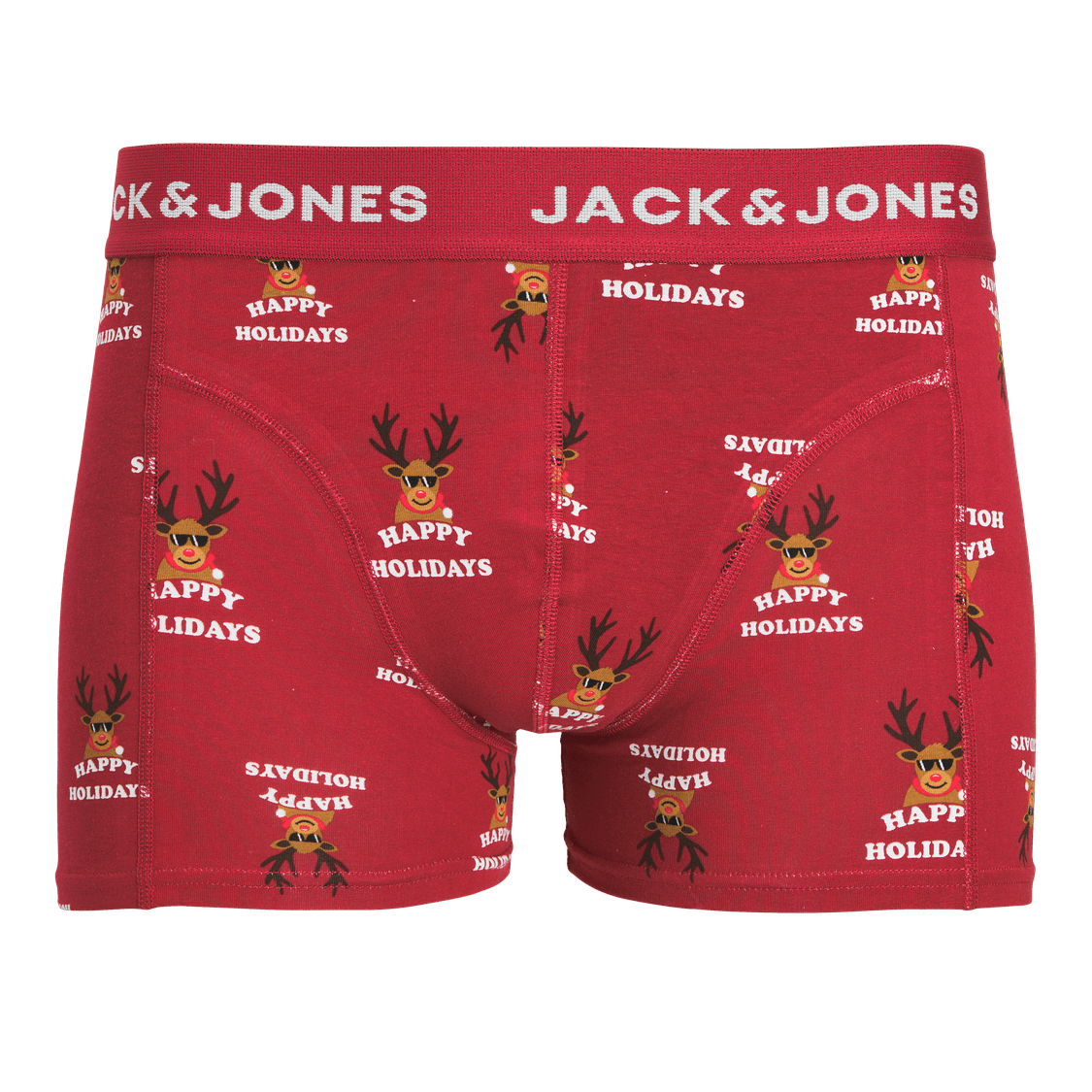 Jack & Jones - Boxer & Sokker Julesett Rio Red - Guttelus