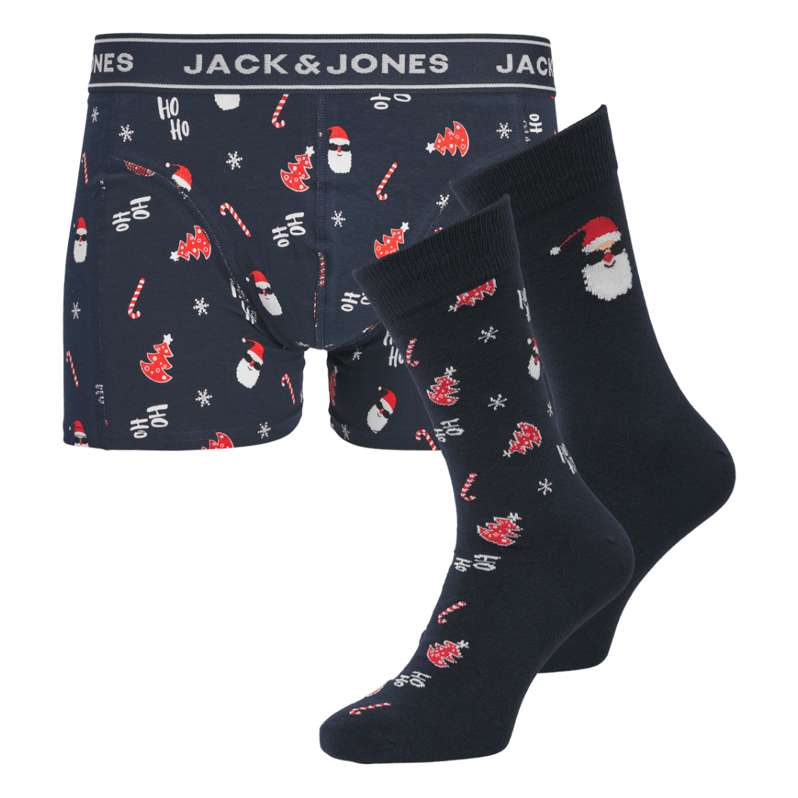 Jack & Jones - Boxer & Sokker Julesett Sky Captain - Guttelus