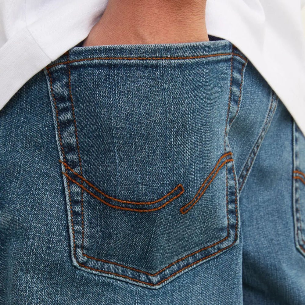 Jack & Jones - Jeans Bukse Clark Original SQ 223 Blue Denim - Guttelus.no