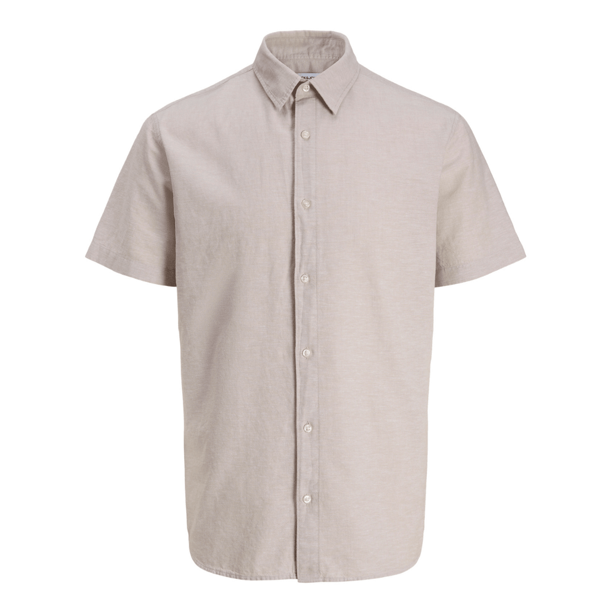 Jack & Jones - Kortermet Linskjorte Breeze String - Guttelus.no