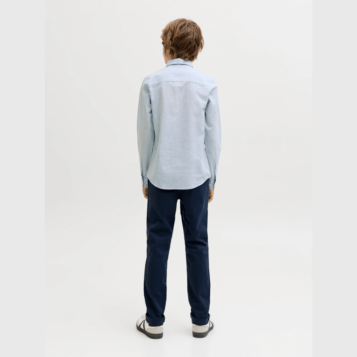 Jack & Jones - Linskjorte Breeze Celestial Blue - Guttelus.no