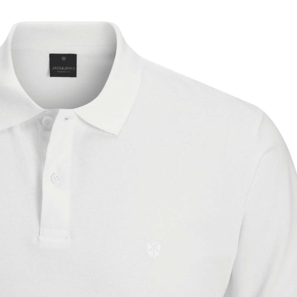 Jack & Jones - Poloskjorte Bright White - Guttelus.no