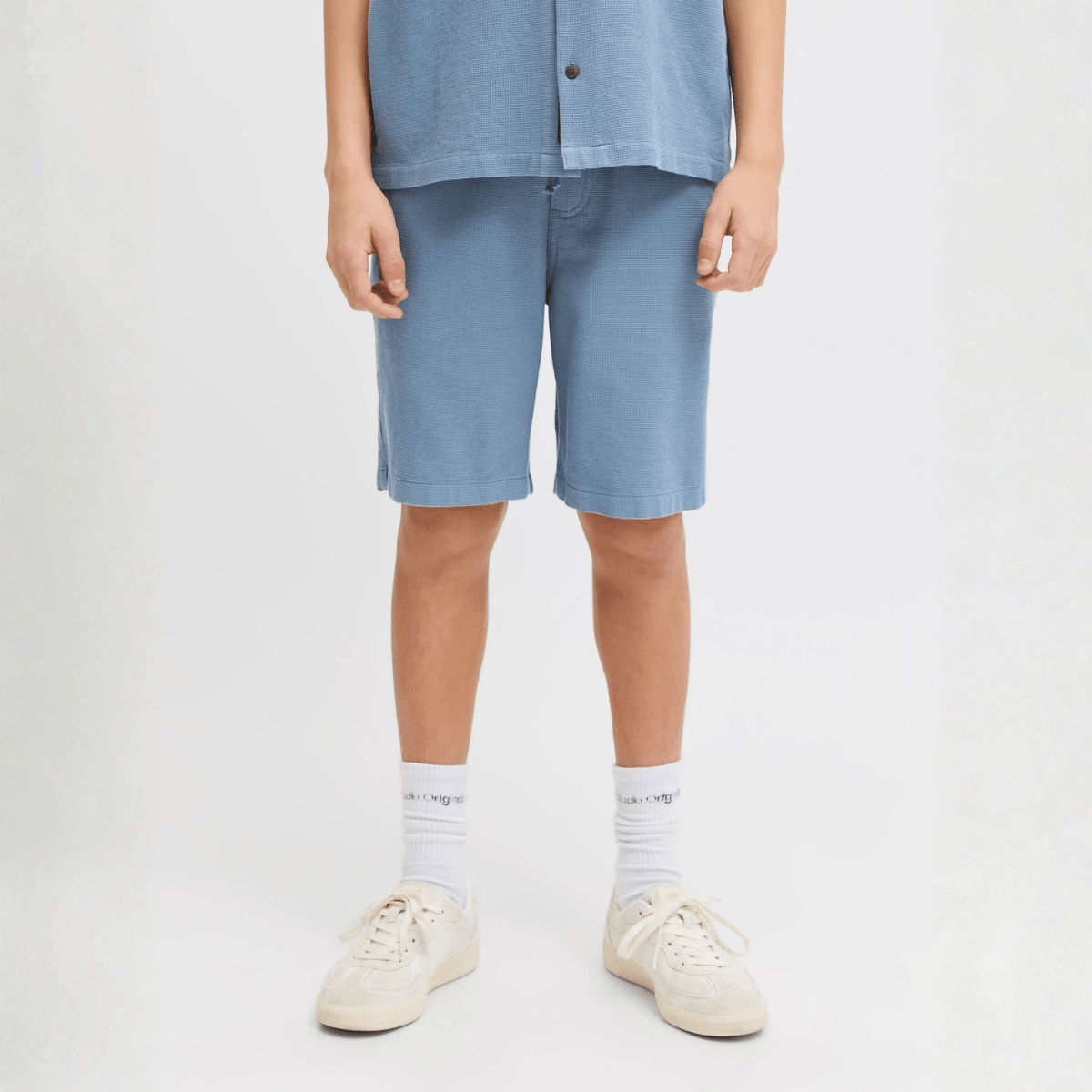 Jack & Jones - Shorts Jaiden Bondi Jog Blue Mirage - Guttelus.no