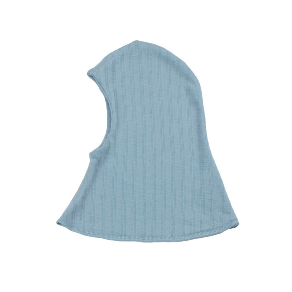 Joha - Balaclava i Ull og Silke Dusty Blue - Guttelus