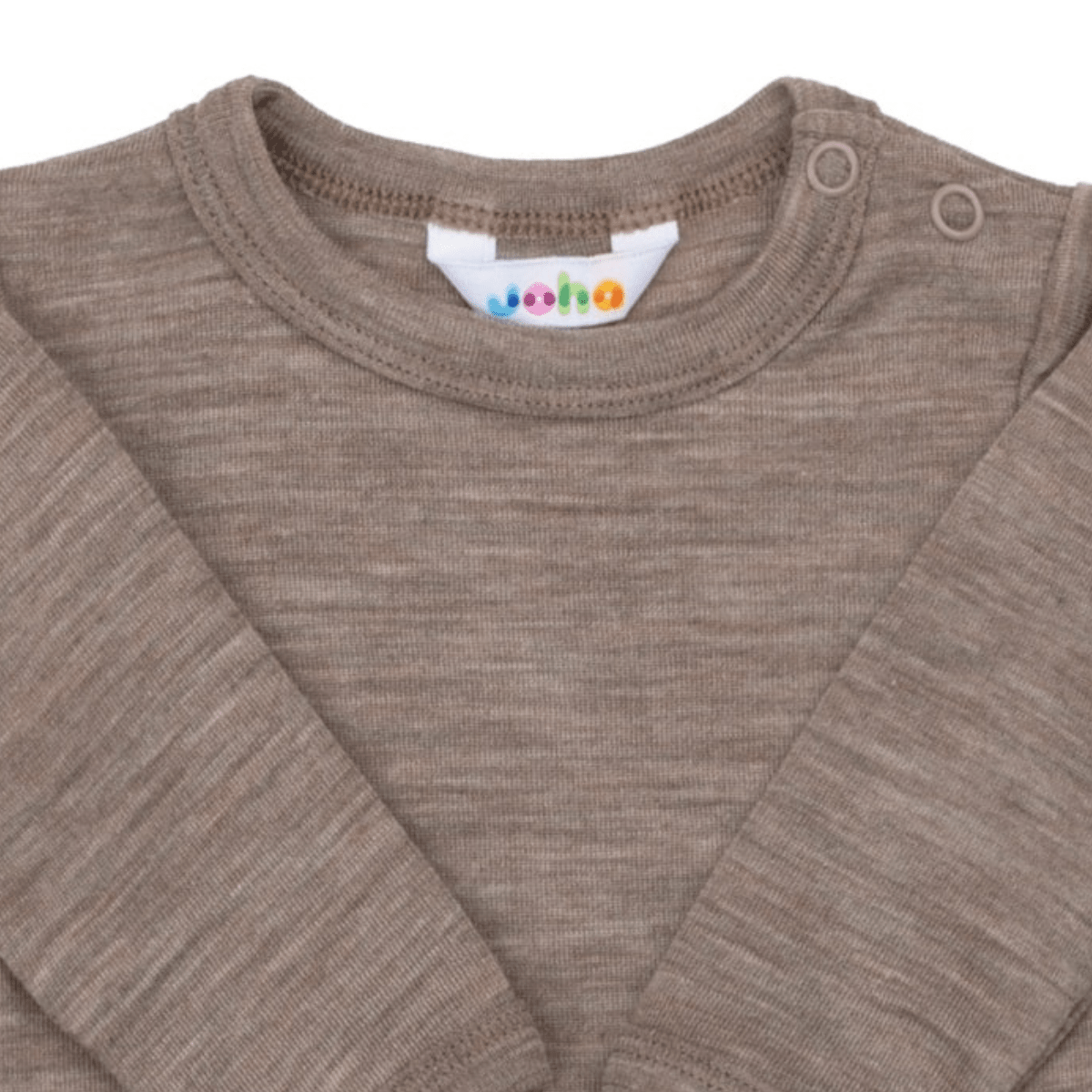 Joha - Body i Ull og Silke Beige Melange - Guttelus.no