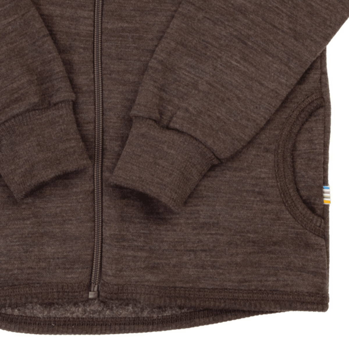 Joha - Cardigan i Ull Mørk Brun - Guttelus.no
