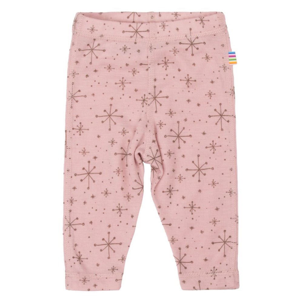Joha - Longs i Ull Snøfnugg - Rosa - Guttelus.no