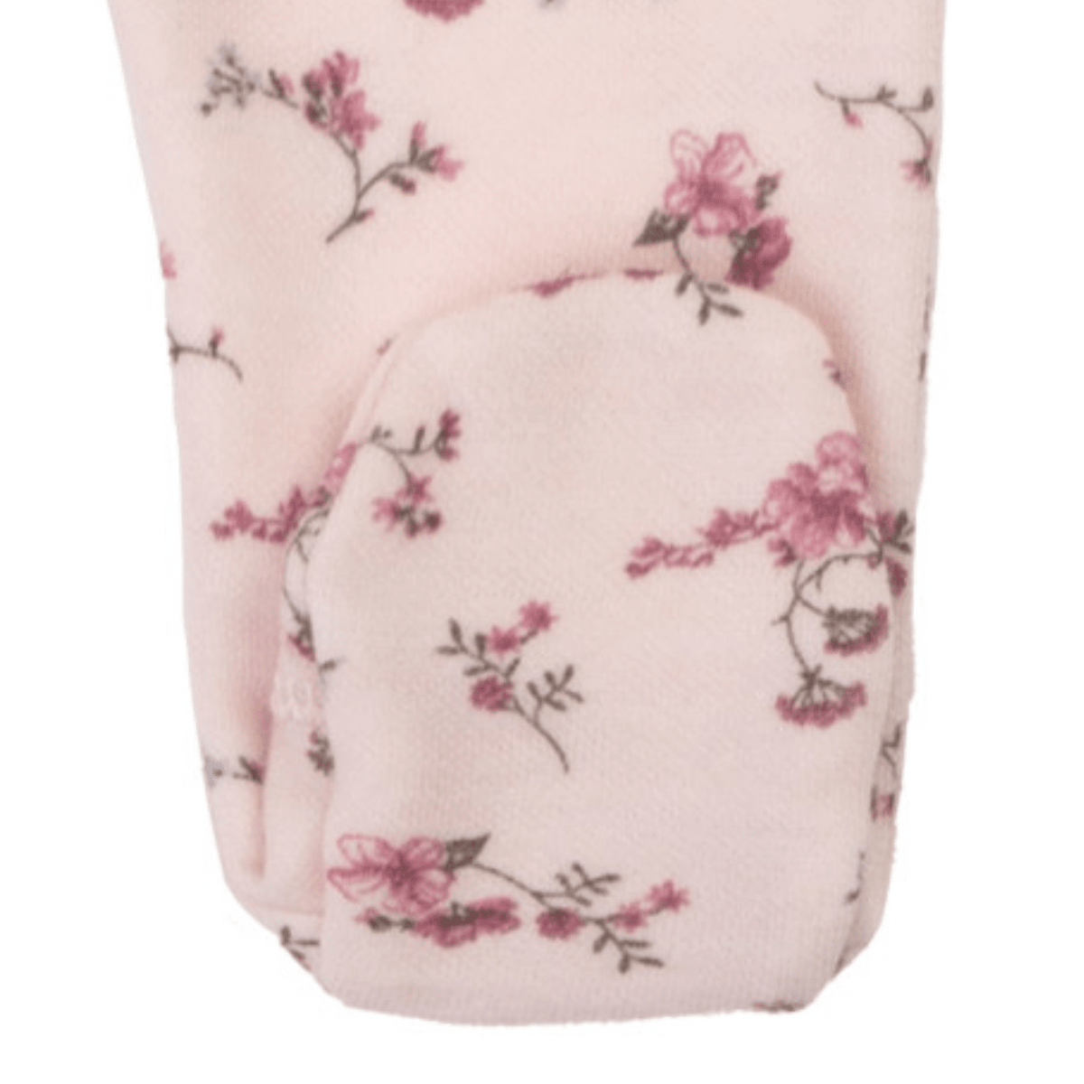 Joha - Longs med Fot Ull/ Bambus Blomst - Lys Rosa - Guttelus.no