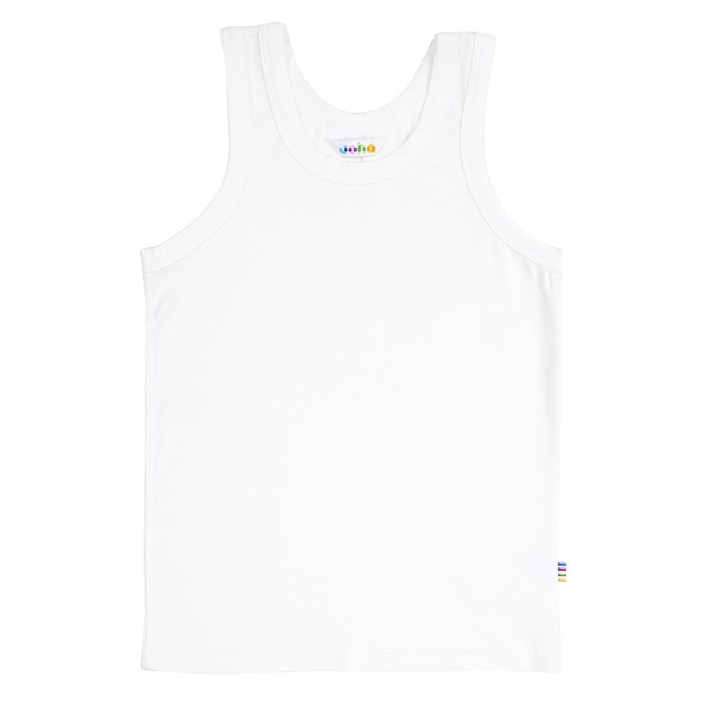 Joha - Singlet Bambus Hvit - Guttelus