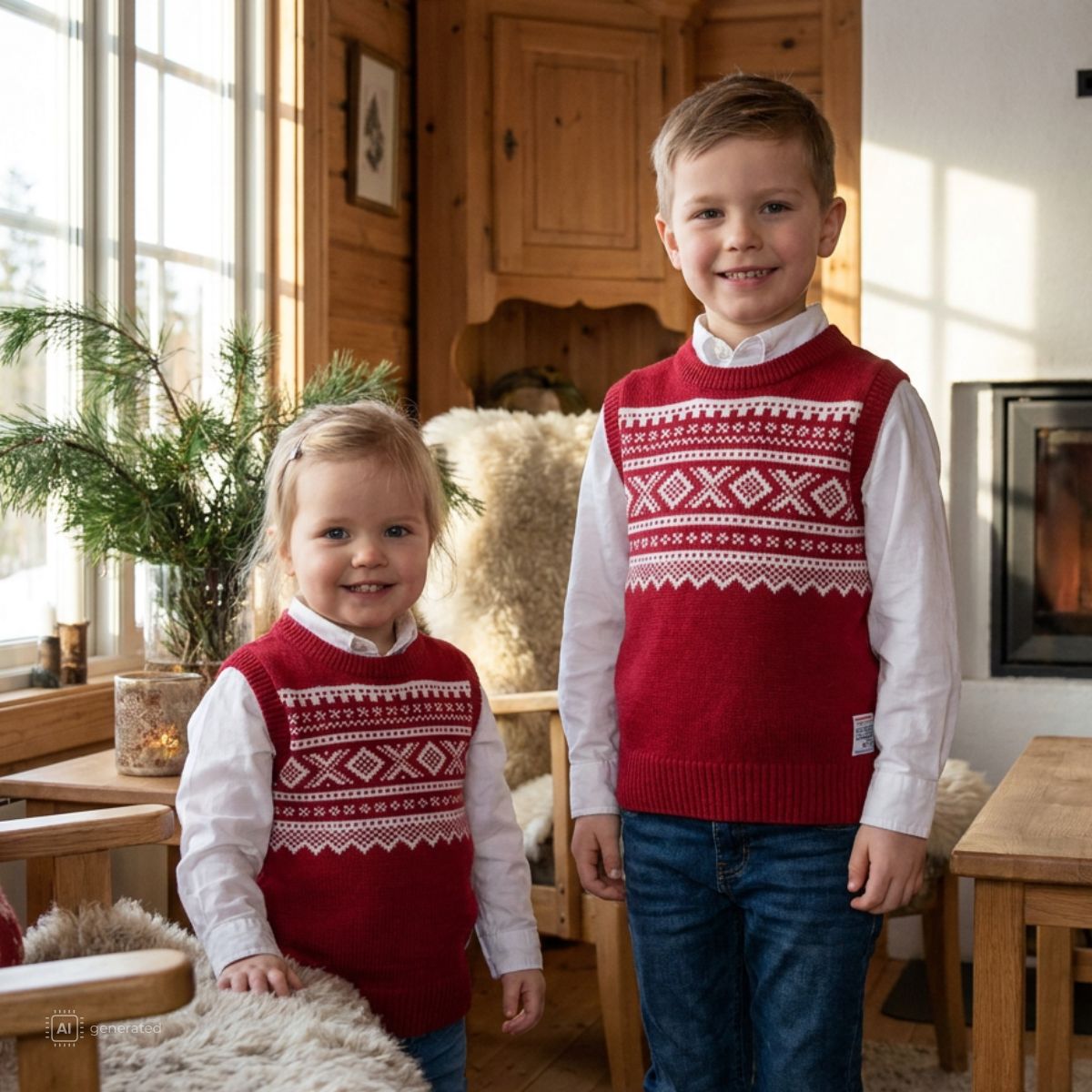 Marius Kids - Vest i Ull