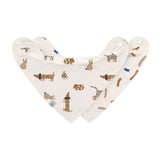 Lässig - 2 pk Siklesmekke /Bandana Hund