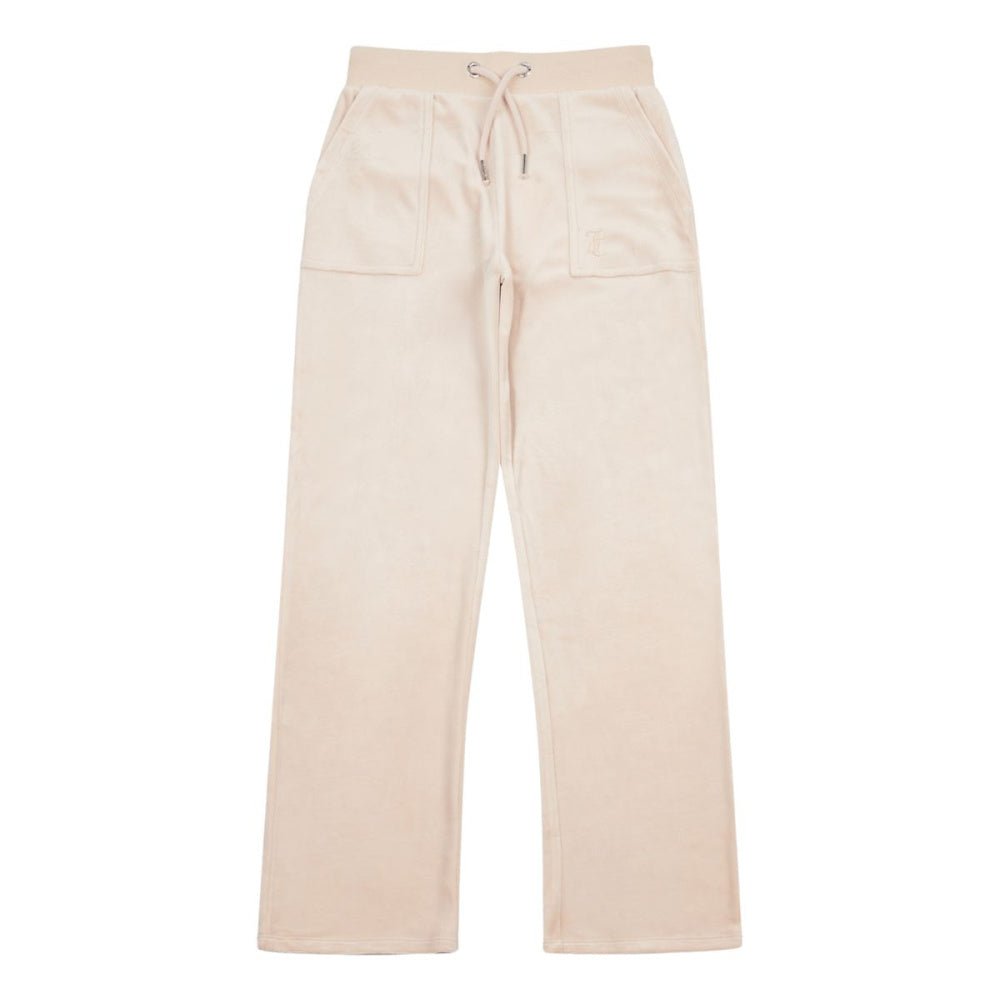 Juicy Couture - Bukse Tonal Wide Leg Jogger Gray Morn - Guttelus