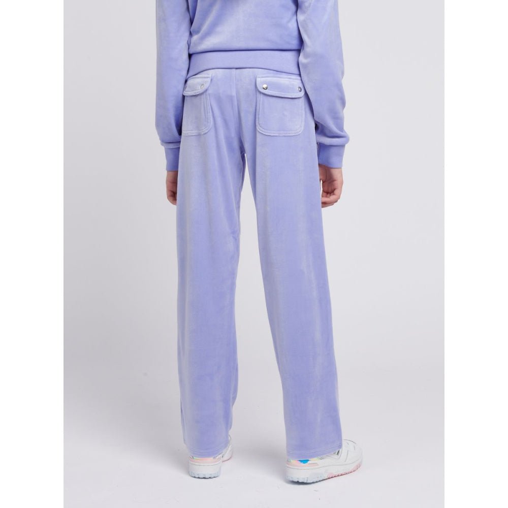 Juicy Couture - Bukse Tonal Wide Leg Jogger Jacaranda - Guttelus