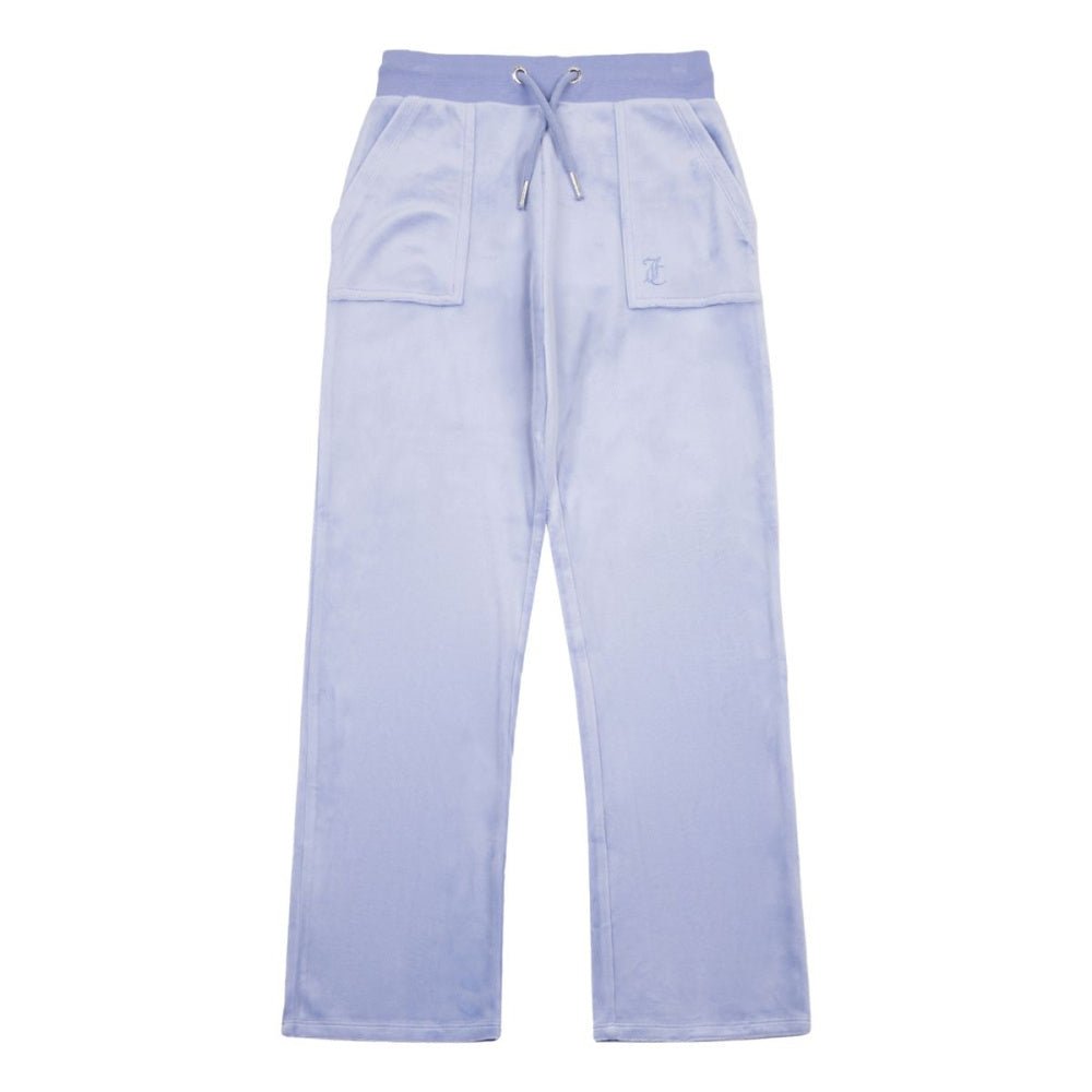Juicy Couture - Bukse Tonal Wide Leg Jogger Jacaranda - Guttelus