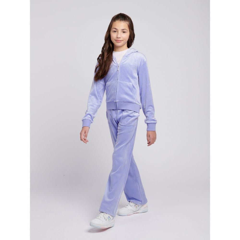 Juicy Couture - Bukse Tonal Wide Leg Jogger Jacaranda - Guttelus