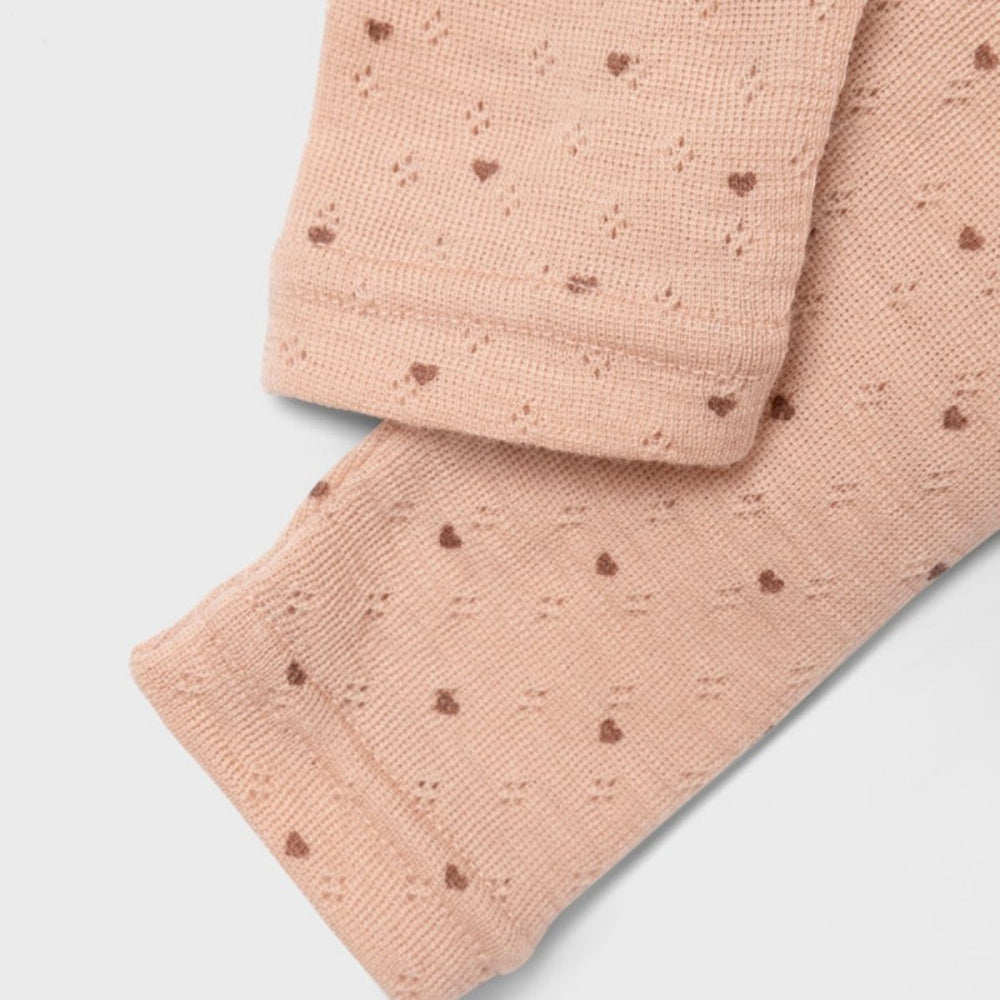 Lil'Atelier - Longs i Ull Baby Nava Rugby Tan